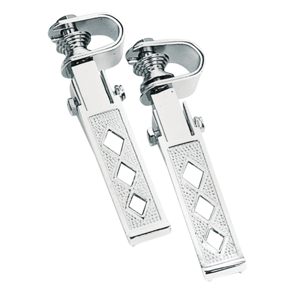 Gzp Folding Custom Pegs W/Clamp Diamonds Foot Peg Zodiac Default Title