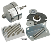 Alternator Conversion Kit Bt41 69 Chrome Generator Parts V Twin Mfg Default Title