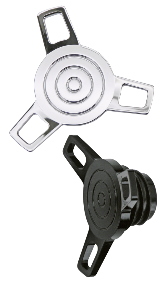 Gzp Chr Screw In Pre96 Spinner Cap Vntd Gas Cap Zodiac Default Title