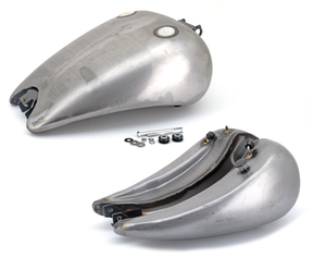 Gzp 2" Str Dyna Gastank Dual Smooth Top Stretched Gas Tank Zodiac Default Title