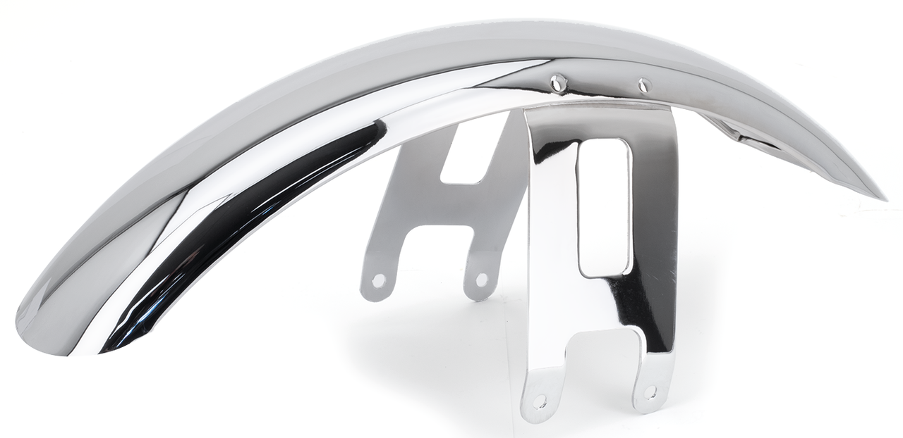 Gzp Fender Wide Glide Custom.Chrome Front Fenders Zodiac Default Title