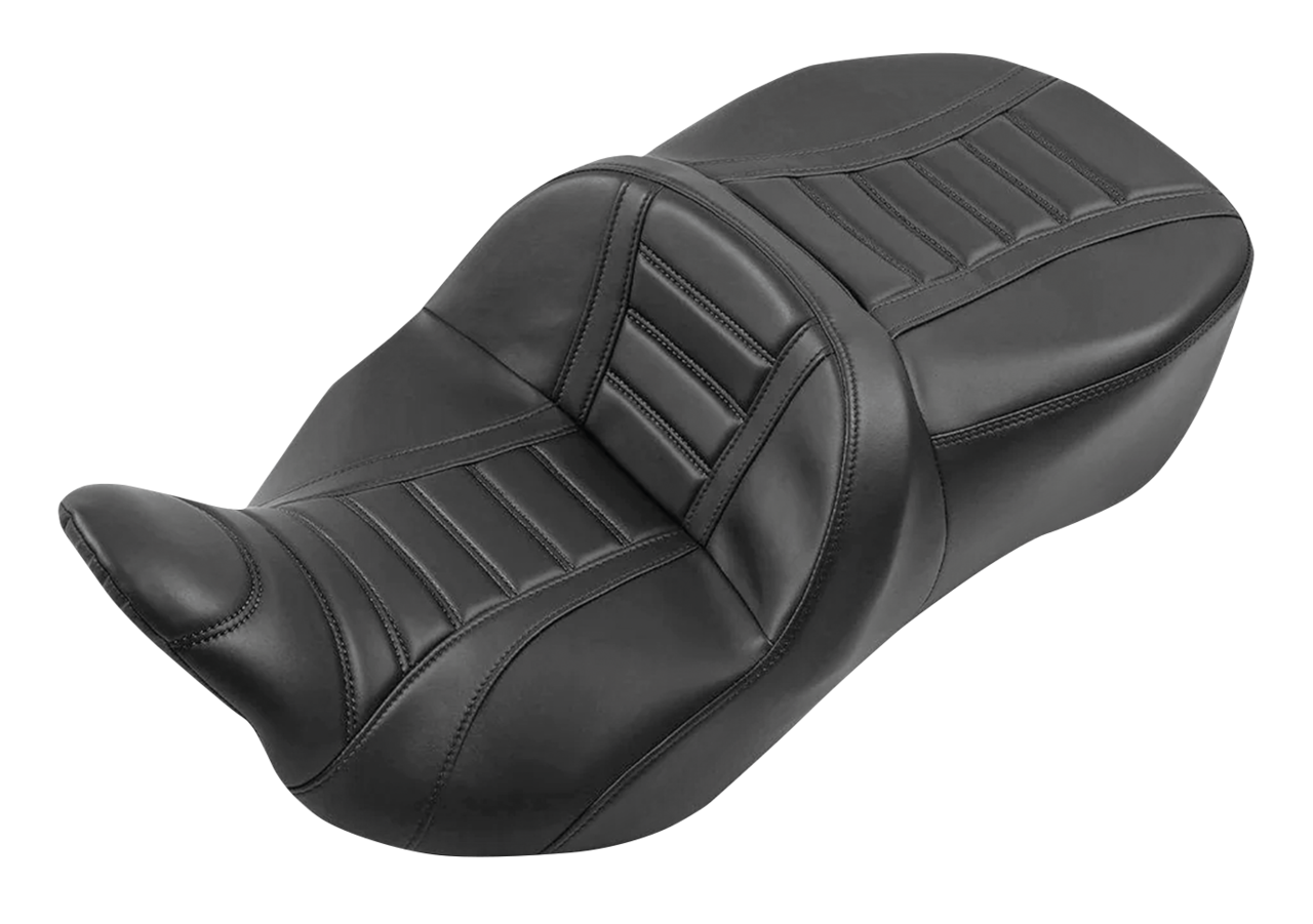 2 Up Pleated 2 Seat Black Flh/T08 23 2-Up Seat C.C. Rider Default Title