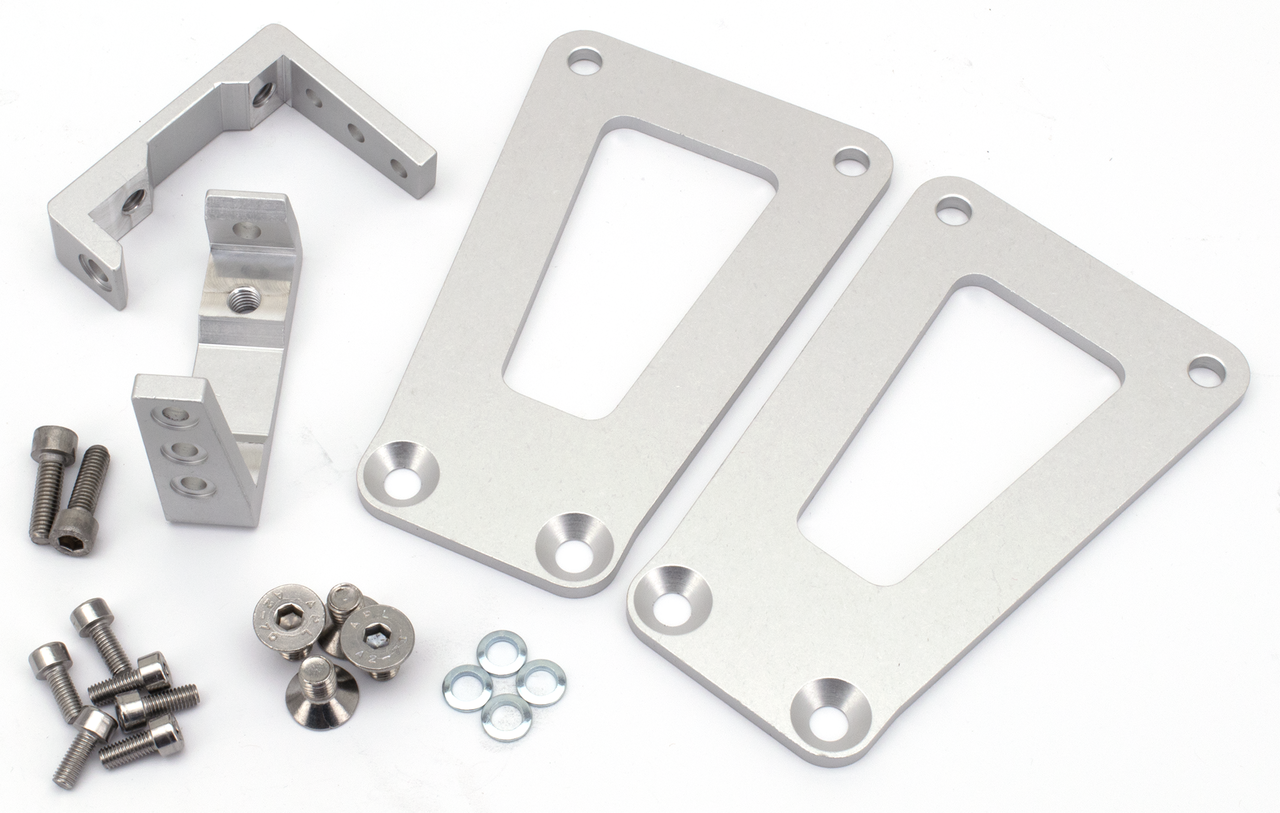 Fender Bracket Kit Ohlins Clear Anodized Fork Assembly Hardware Zodiac Default Title
