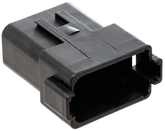 12 Pole Black Pin Housing Wiring & Connector Deutsch Connectors Default Title