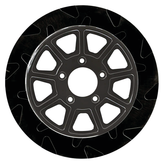 Rr Smooth 11.5"X5mm Bl/Bl 9 Spoke Disc Brake Rotors Lyndall Brakes Default Title