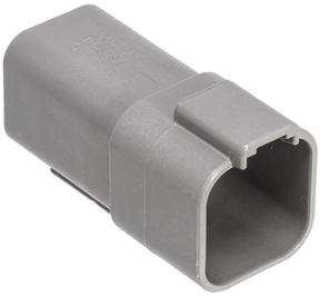 6 Pole Grey Pin Housing Electrical Connector Deutsch Connectors Default Title