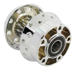 Chrome Front Hub Fxdwg06 07 Wheel Hubs V Twin Mfg