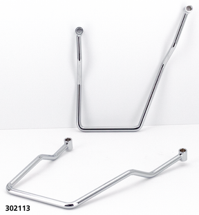 Saddlebag Supports Fl/Fx 71 86 4 Speed Saddlebag Guards & Supports V Twin Mfg