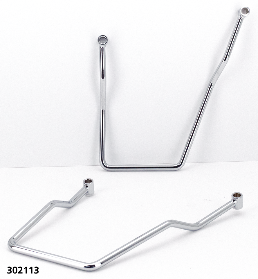 Saddlebag Supports Fl/Fx 71 86 4 Speed Saddlebag Guards & Supports V Twin Mfg
