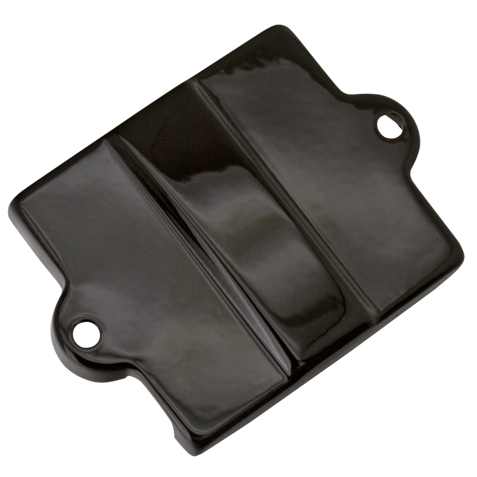 Battery Top Cover Bt36 64 Black Battery Cables & Accessories V Twin Mfg Default Title
