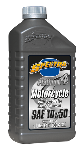 1 Ltr Spectro 10 W50 Platinum Full Synth Spectro Lubricant Spectro Oils Of America