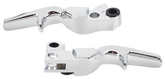 Short Trigger Lever Set Chrome Hd96 14 Lever Blades V Twin Mfg Default Title