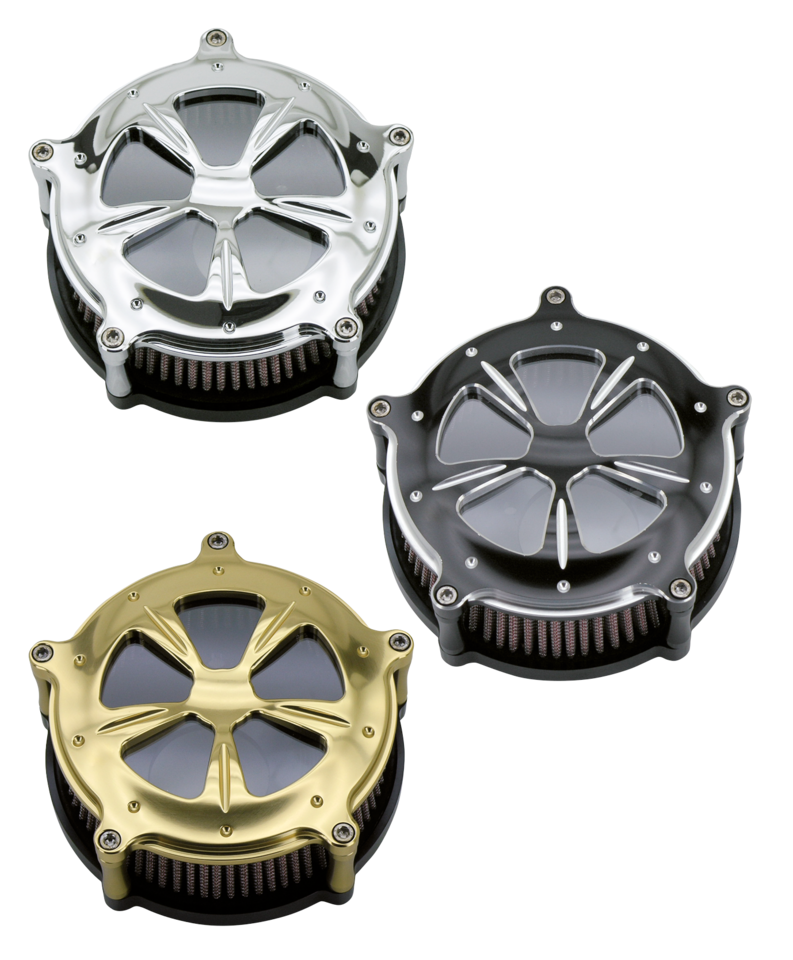 Gzp Chrome Panorama Aircleaner W/Clear W Air Cleaner & Component Zodiac