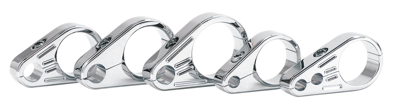 Gzp Chrome Ballmill 1 1/4" Clamp Clutch Cable Clamp & Guide Zodiac Default Title