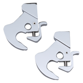 Chrome Rotary Latch Kit Sissy Bar Docking Hardware V Twin Mfg Default Title