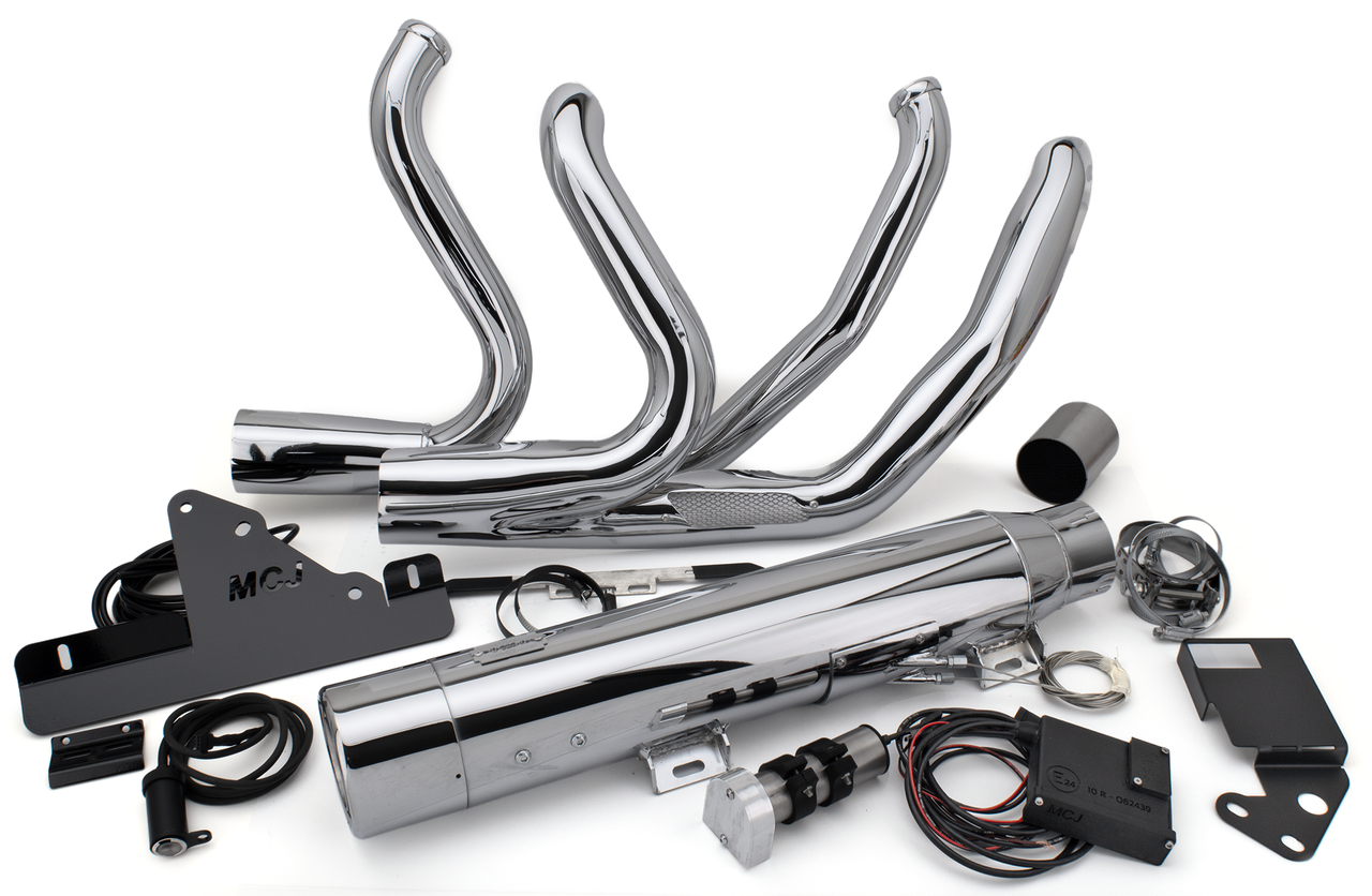 Mcj 2 2 Royal 100 Black Flfb25 Up 2-2 Full Exhaust System Mcj Default Title