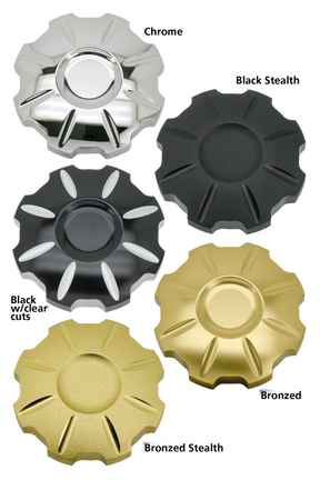 Gzp Panorama Gascap Set Black Stealth Gas Cap Zodiac Default Title
