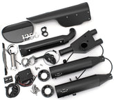 Mcj Adj. Exhaust Rh1250 S25 Up Black Full Exhaust System Mcj Default Title
