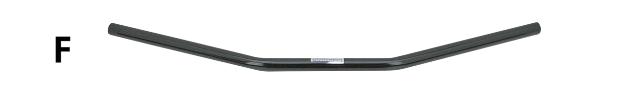 Fehling Drag Bar 1" 82 Cm 3 Hole Black Handlebar Crc Custom Parts Default Title