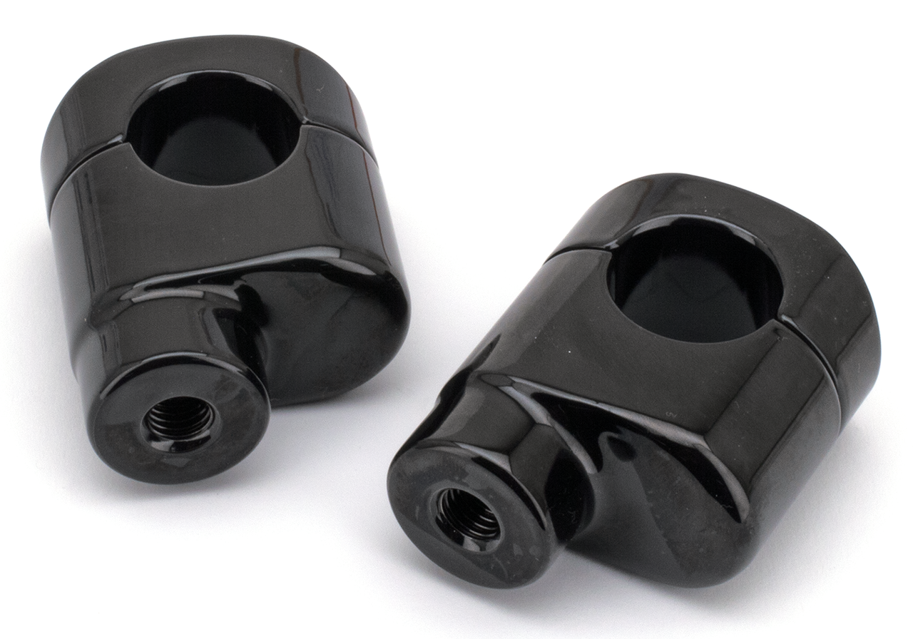 Gzp Blk Offset Risers H=2.25" Bars=1.25" Riser Zodiac Default Title