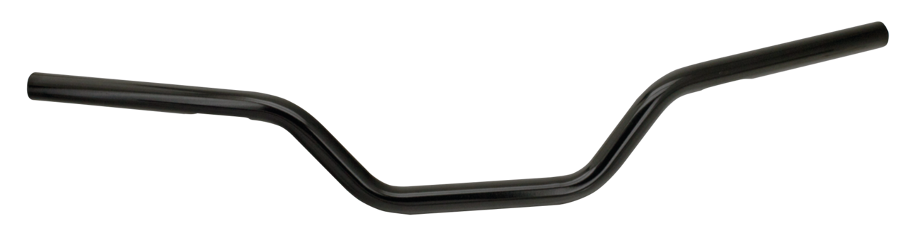 Zcp Dirt Track High Black Dimpled 4 1/2" One Inch Diameter Handlebars Zodiac Default Title