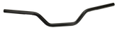 Zcp Dirt Track High Black Dimpled 4 1/2" One Inch Diameter Handlebars Zodiac Default Title