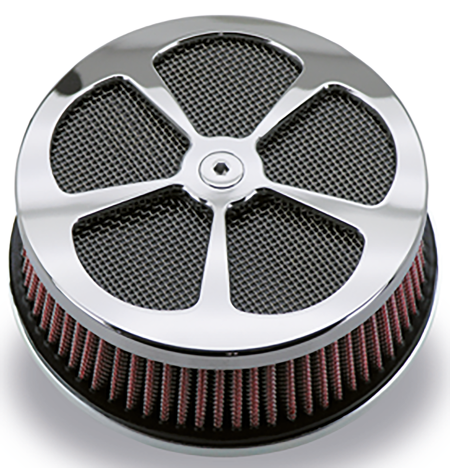 Gzp Chrome Hp Classic 5 Spade Airclea Air Cleaner & Component Zodiac Default Title