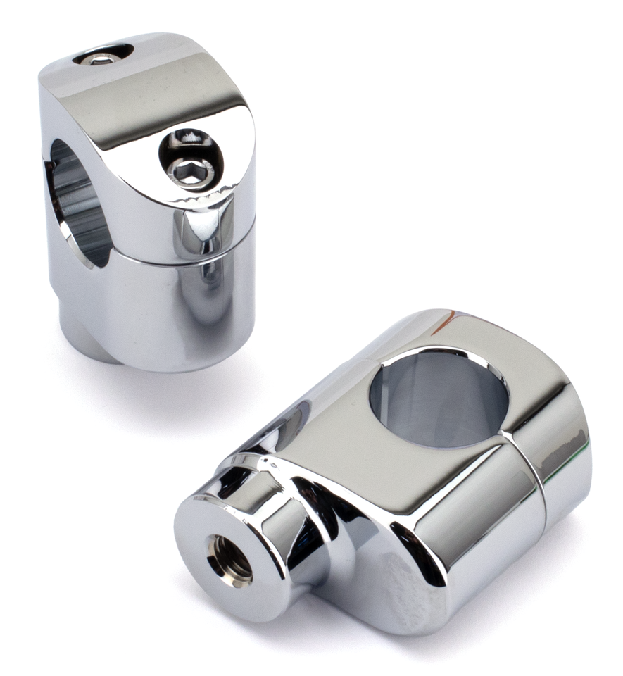 Gzp Chr Offset Risers H=2.25" Bars=1.25" Riser Zodiac Default Title