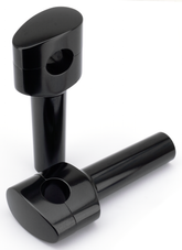 Gzp Fusion Tilt Risers 5" Smoothie Black Riser Zodiac Default Title