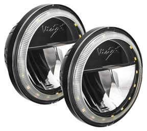 Vision X 4.5" Round Blk Halo Passinglamp Headlight Insert Vision X Default Title