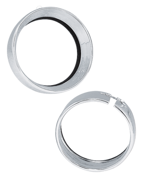 Gzp Chrome 5.75" Headlight Trim Ring Headlights Zodiac