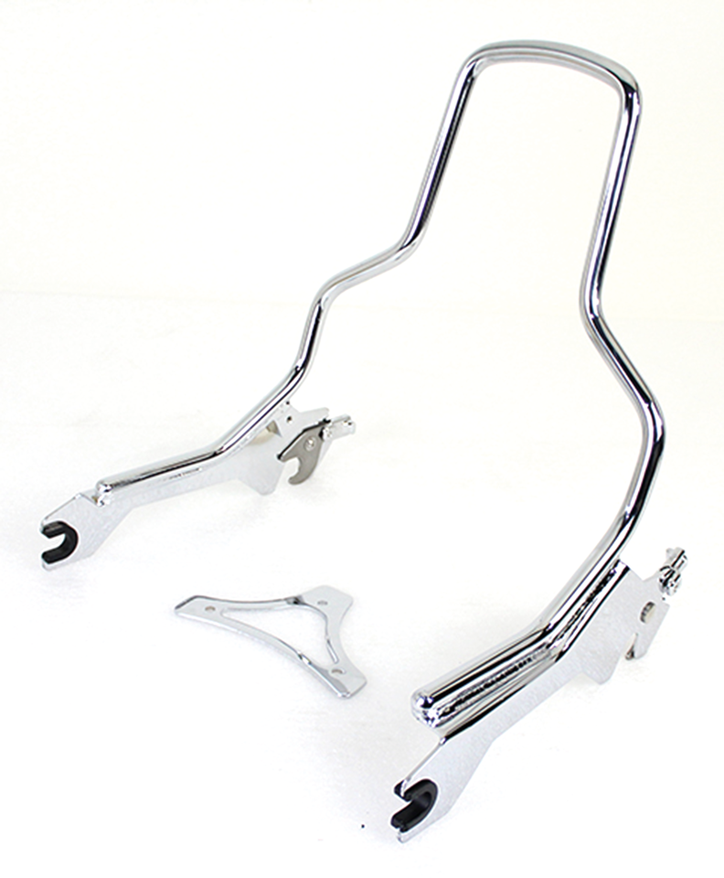 Det. Sissy Bar Standard Chrome Flfb18 Up Detachable Sissy Bar V Twin Mfg Default Title