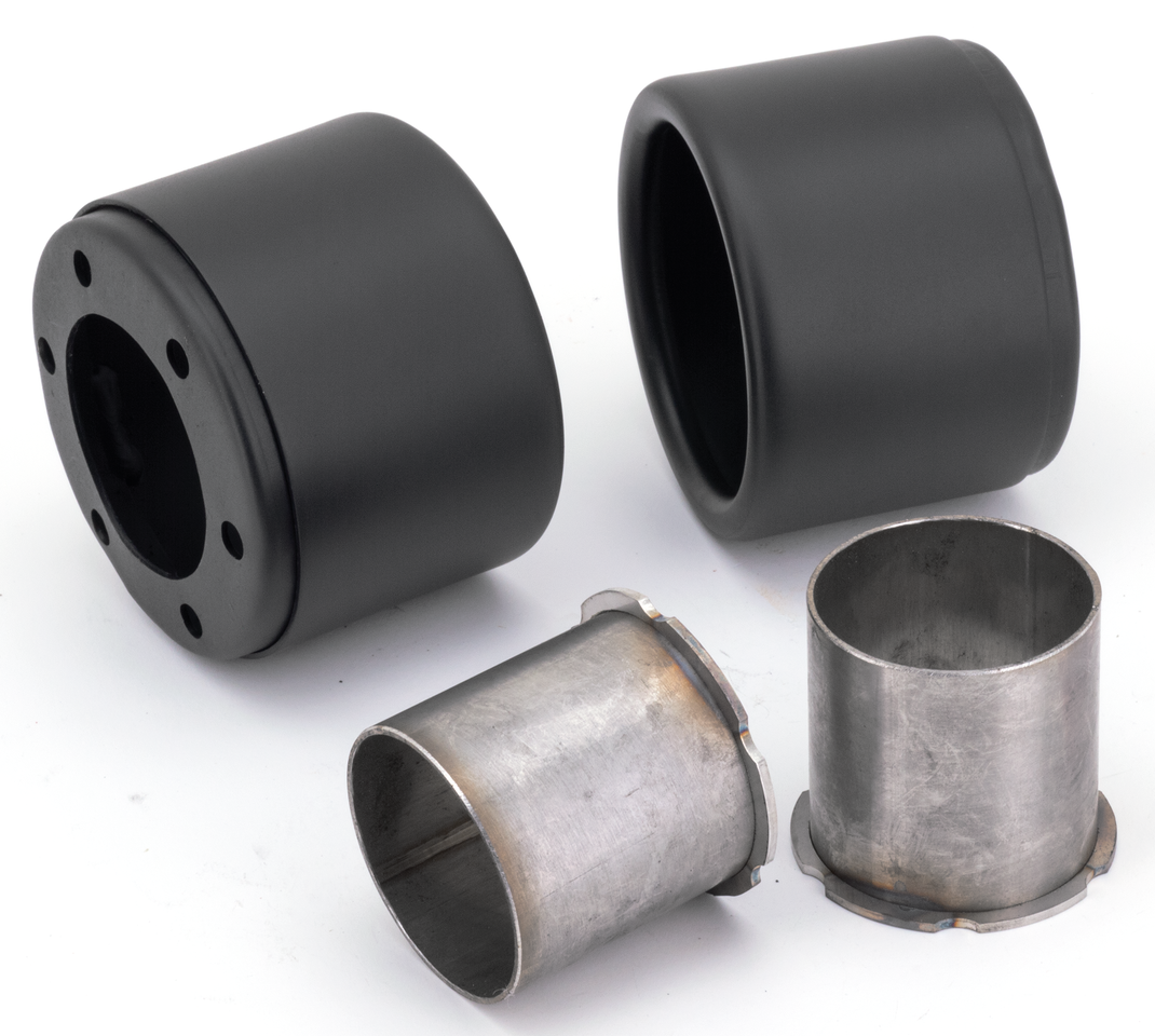Mcj End Caps Race 90 Straight Black Exhaust End Cap Mcj Default Title