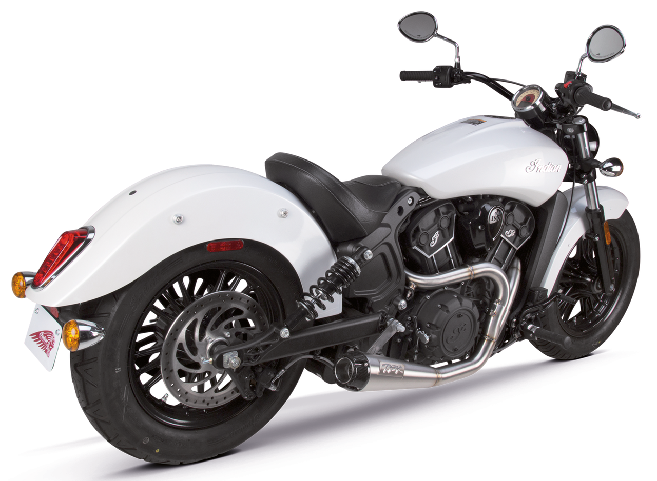 2 Bros 2 1 Stainless/Carbon Isc15 24 2-1 Full Exhaust System Two Brothers Racing