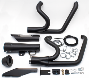 Mcj 2 1 Shorty Fxd06 15 Black 2-1 Full Exhaust System Mcj