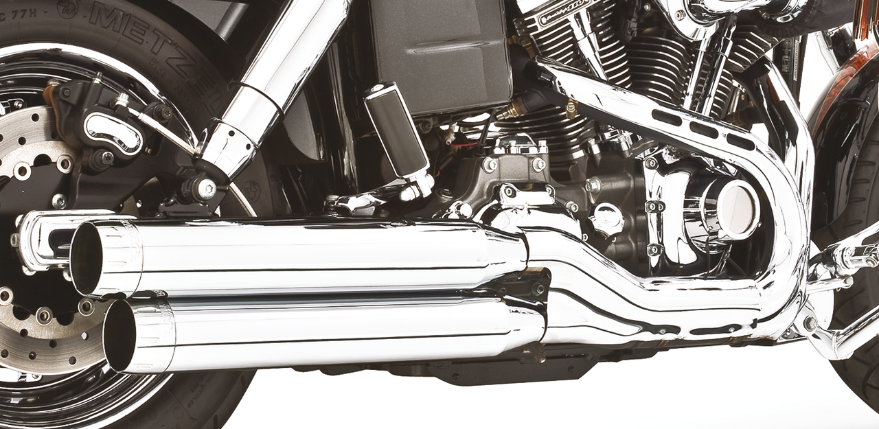 Signature Slip Ons All Chrome Fxd91 17 Slip-On & Muffler Freedom Performance Exhaust
