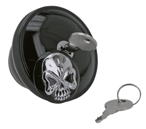 Gzp Blk Skull Locking Gascp No Vnt 83 96 Gas Cap Zodiac