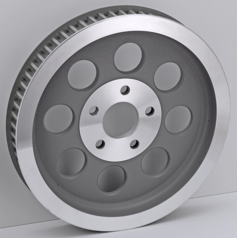 Belt Sprocket 1.5"X65 T Bt80 99 Slvr Sprocket & Pulley V Twin Mfg Default Title
