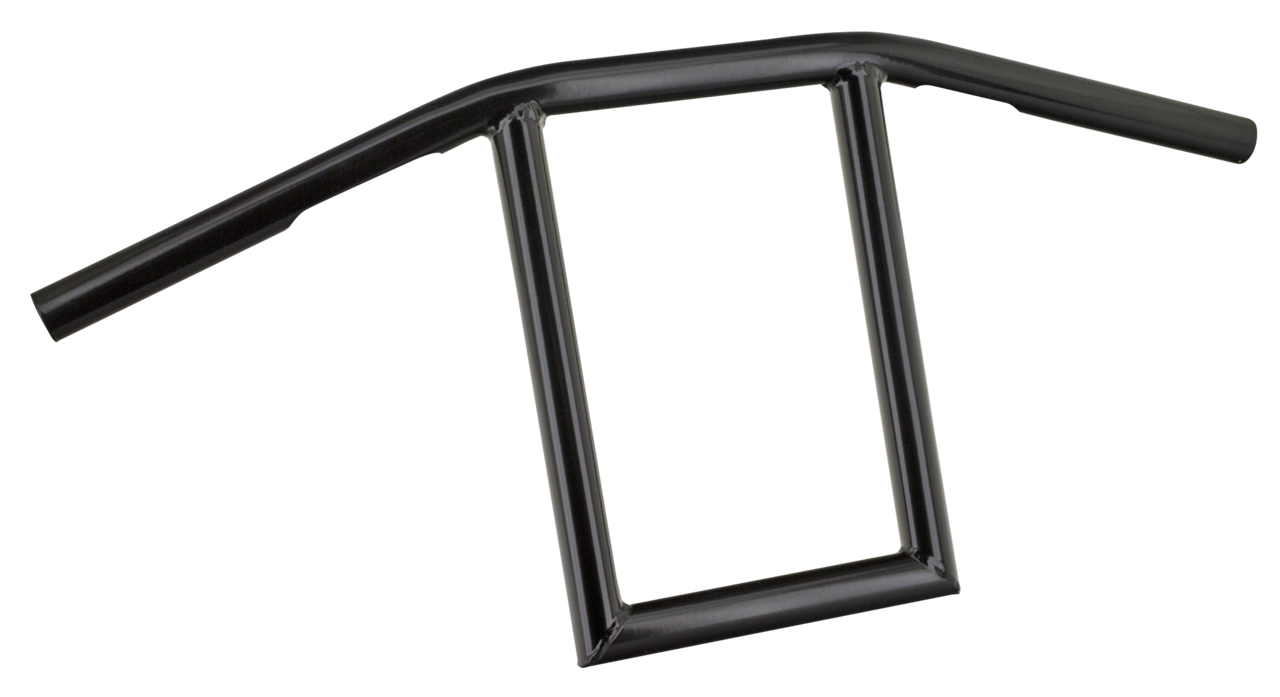 Zcp Black Window Bars Dimpled 10" One Inch Diameter Handlebars Zodiac Default Title