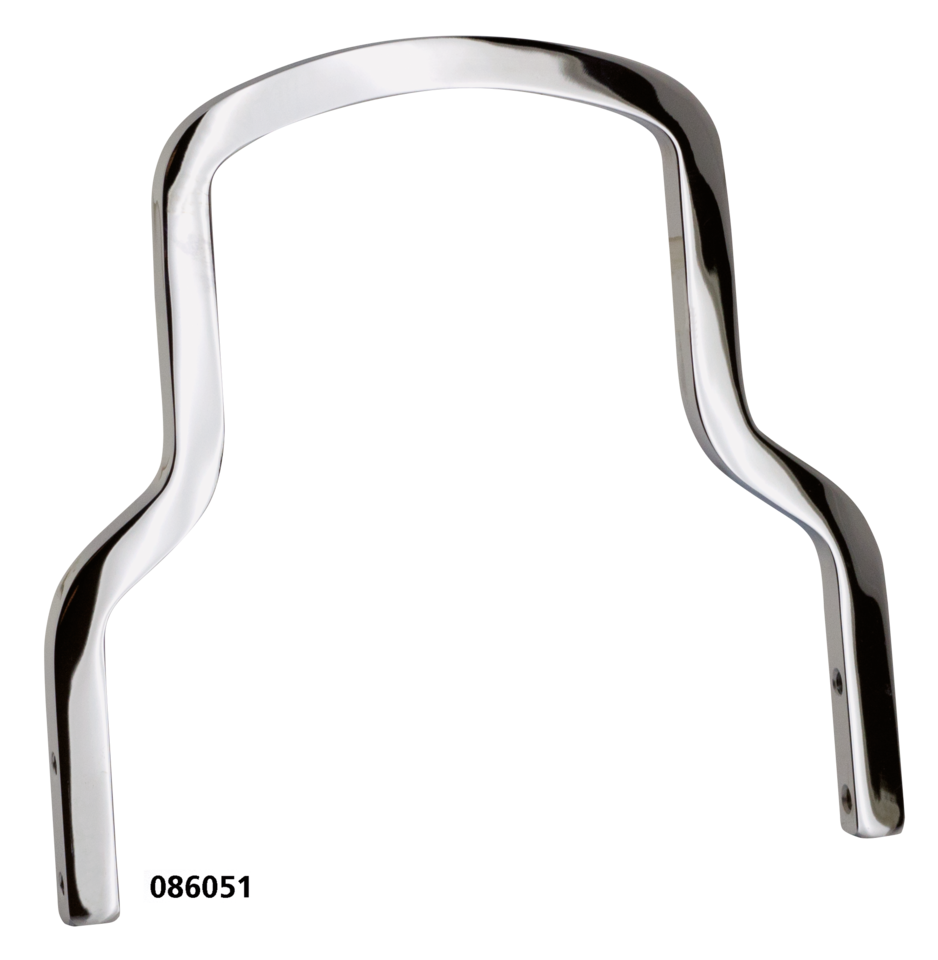 Gzp Chrome Side Straps Fxd06 17 Not Wg, Sissy Bar Side Plate Zodiac