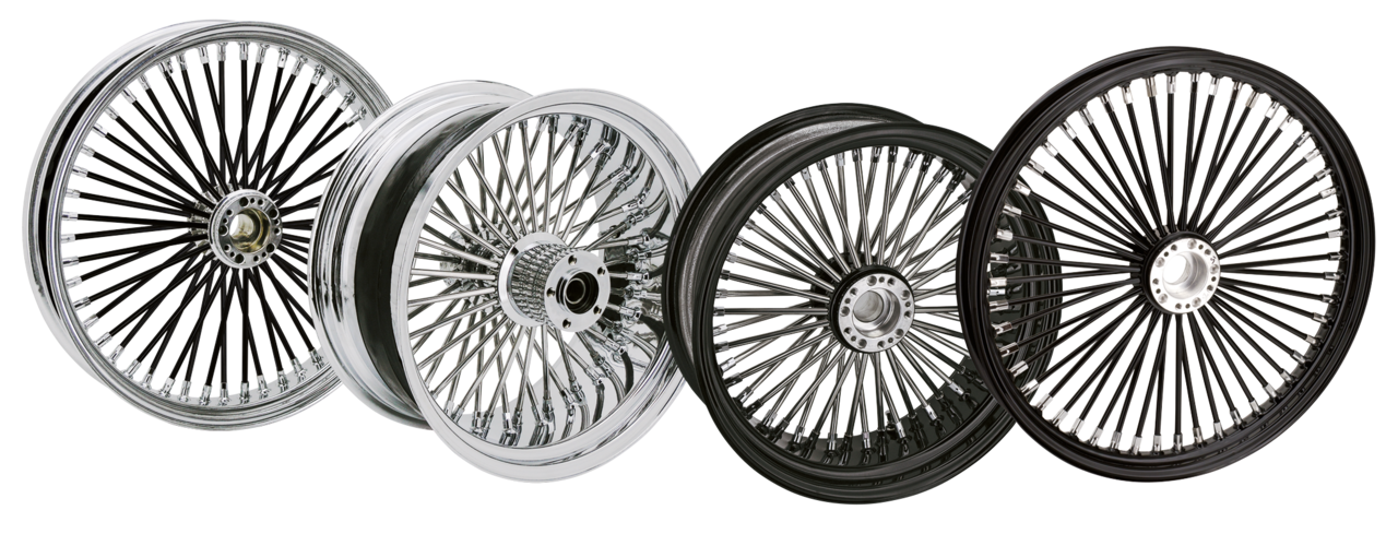 Polished Fat Daddy 16 X3.5 50 Wheel Ride Wright Wheels