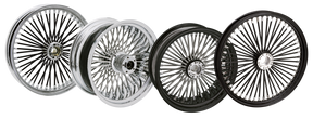 Polished Fat Daddy 16 X3.5 50 Wheel Ride Wright Wheels