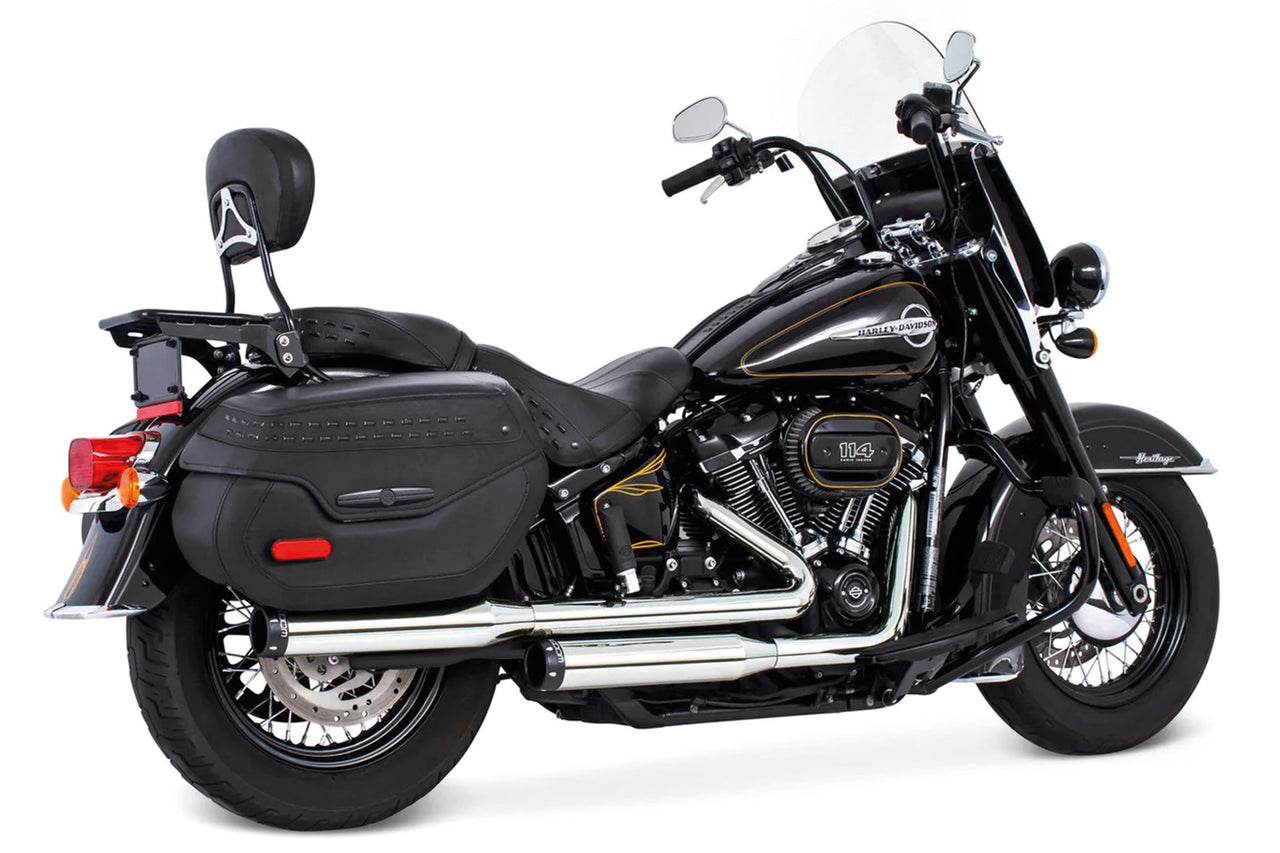 Signature S/O's St18 Up Chr/Blk Slip-On & Muffler Freedom Performance Exhaust Default Title