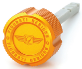 Trans. Dipst. Alu Knurled Gold Me17 Up Transmission Parts 2006 to present 6 Speed Figurati Designs Default Title