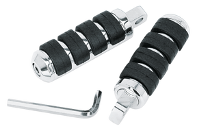 Gzp Iso Passenger Pegs Steel Inserts & W Passenger Foot Peg Zodiac