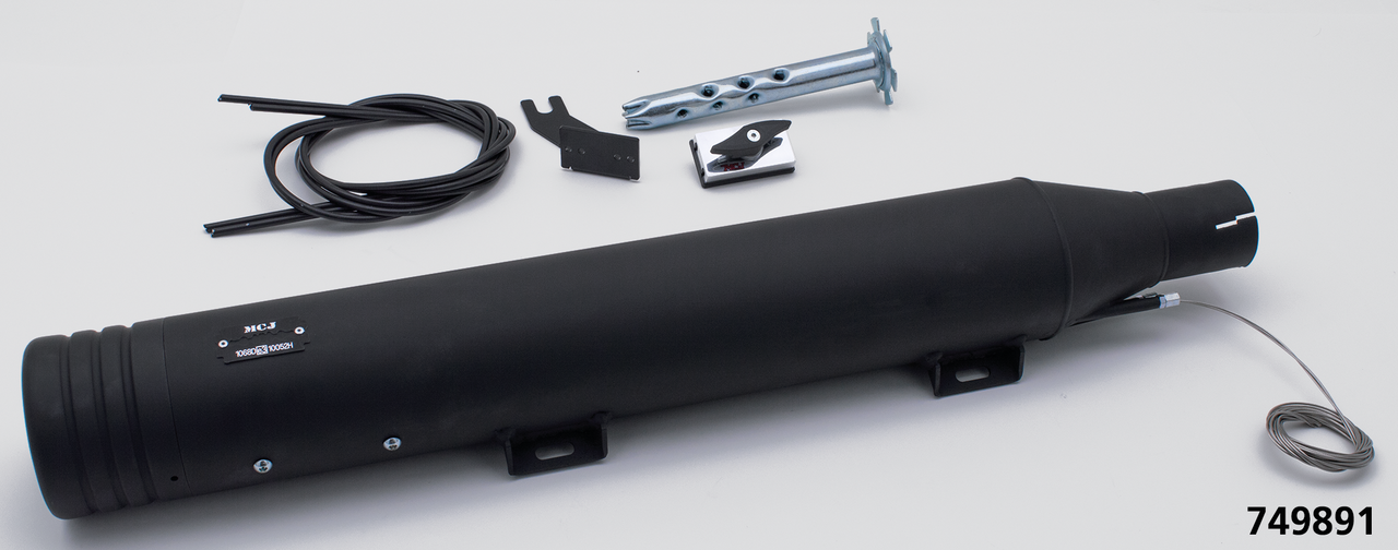 Mcj Slip On Striped Flsb21 24 Blk Slip-On & Muffler Mcj Default Title