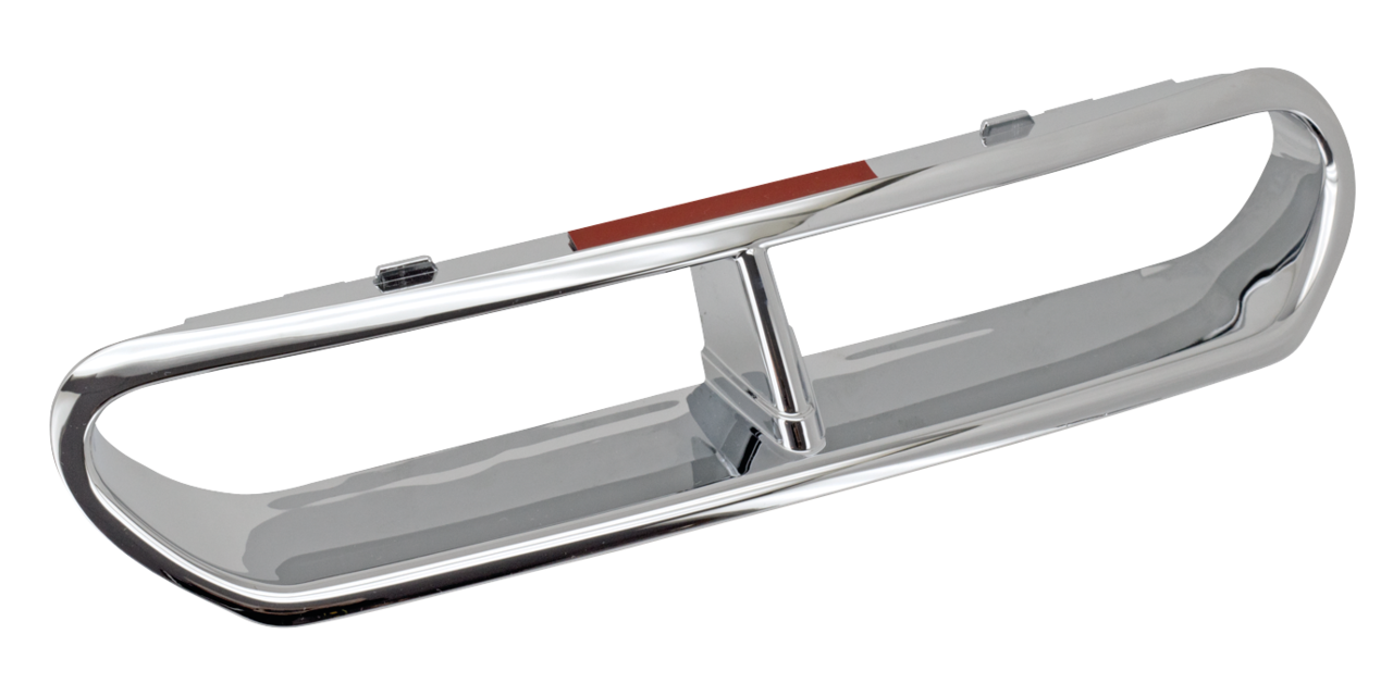 Gzp Fairing Vent Accent Flh/T14 Up Chr Windshield Trim Zodiac Default Title