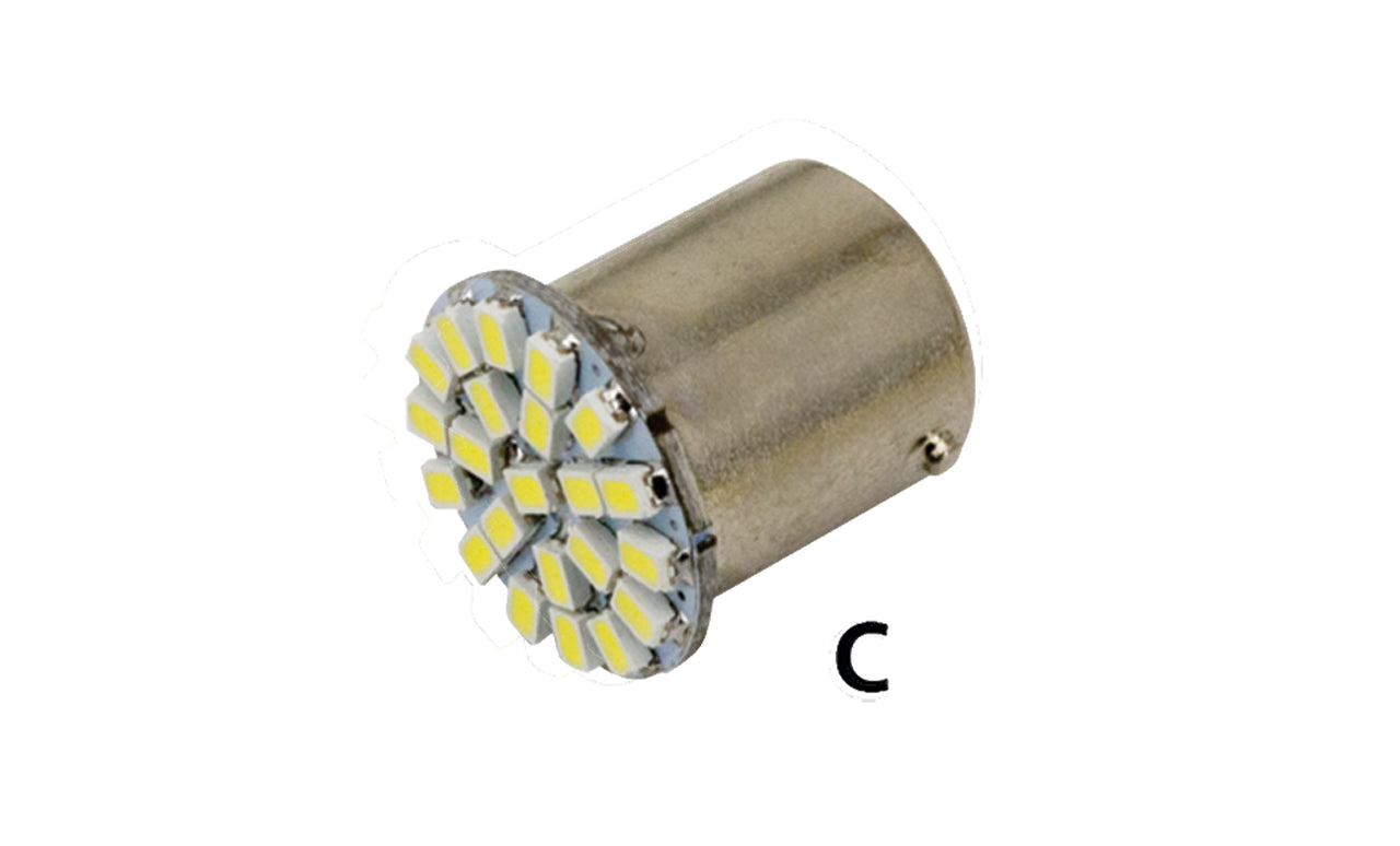 Gzp Synapse 22 Led Red 1156 Single Bulb Lighting Bulb Zodiac Default Title