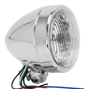 Gzp Chrome Headlight 4.5" Bottom Mnt T Headlights Zodiac Default Title