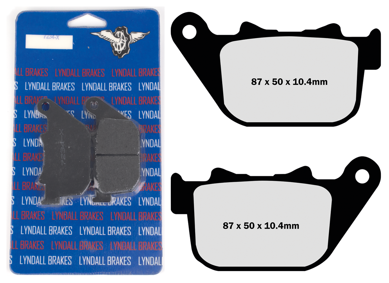 Front Pads Xtreme Xl04 13 Front Brake Pad Lyndall Brakes Default Title
